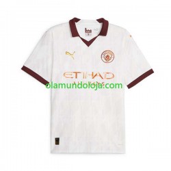 Camisola Manchester City Homem Equipamento Segundo 2023-2024 Manga Curta